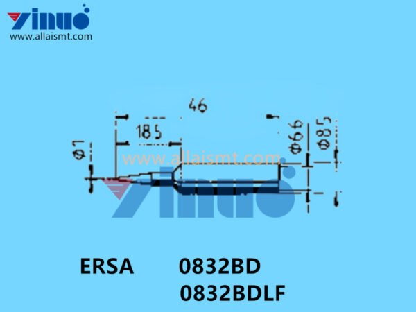 0832BD 0832BDLF ERSA Soldering Tip