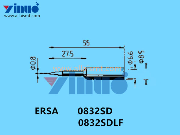 0832SD 0832SDLF ERSA Soldering Tip