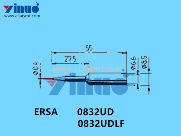 0832UD 0832UDLF ERSA Soldering Tip