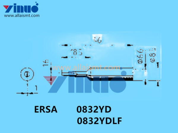 0832YD 0832YDLF ERSA Soldering Tip