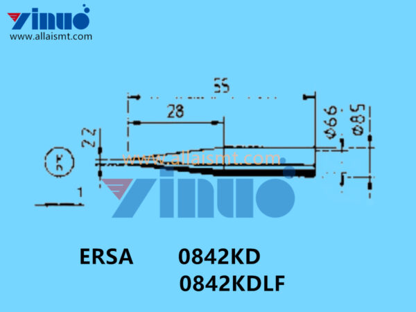 0842KD 0842KDLF ERSA Soldering Tip