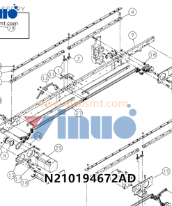 Panasonic N210194672AD PLATE