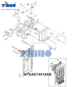 Panasonic MTKA014918AB PLATE