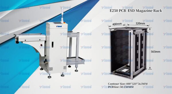 E250-4 ESD PCB Magazine Rack 400*320*563