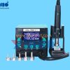 Hot air gun soldering station, 1000W high power hot air desoldering station, fan type smartphone repair station.