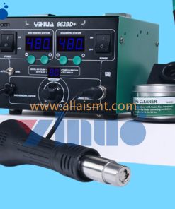 Hot air gun desoldering station, constant temperature digital display soldering iron, two-in-one temperature control.