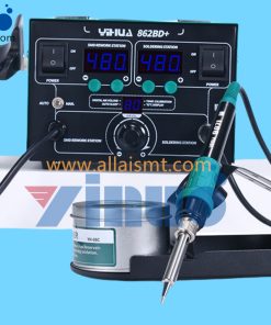 Hot air gun desoldering station, constant temperature digital display soldering iron, two-in-one temperature control.