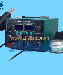 Hot air gun desoldering station, constant temperature digital display soldering iron, two-in-one temperature control.