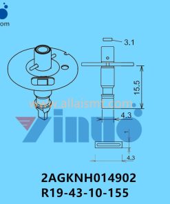 FUJI NXT H04 NOZZLE 2AGKNH014902 R19-43-10-155