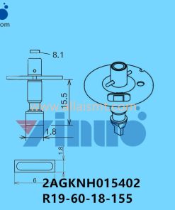 FUJI NXT H04 NOZZLE 2AGKNH015402 R19-60-18-155