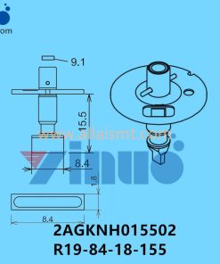 FUJI NXT H04 NOZZLE 2AGKNH015502 R19-84-18-155