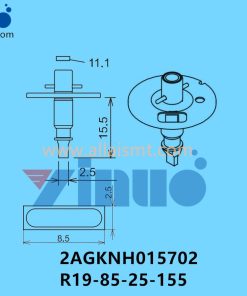 FUJI NXT H04 NOZZLE 2AGKNH015702 R19-85-25-155