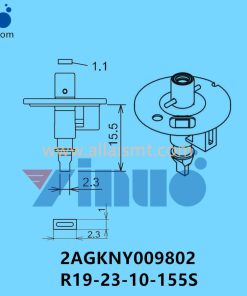 FUJI NXT H04S NOZZLE 2AGKNY009802 R19-23-10-155S