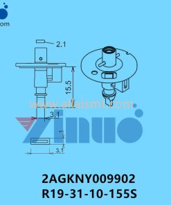 FUJI NXT H04S NOZZLE 2AGKNY009902 R19-31-10-155S