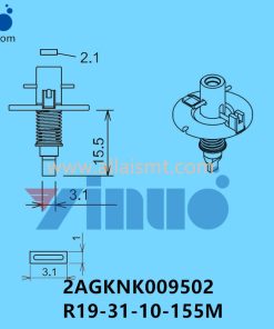 FUJI NXT H08M NOZZLE 2AGKNK009502 R19-31-10-155M