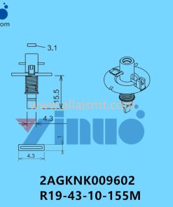 FUJI NXT H08M NOZZLE 2AGKNK009602 R19-43-10-155M