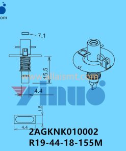 FUJI NXT H08M NOZZLE 2AGKNK010002 R19-44-18-155M