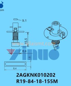 FUJI NXT H08M NOZZLE 2AGKNK010202 R19-84-18-155M