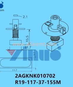 FUJI NXT H08M NOZZLE 2AGKNK010702 R19-117-37-155M