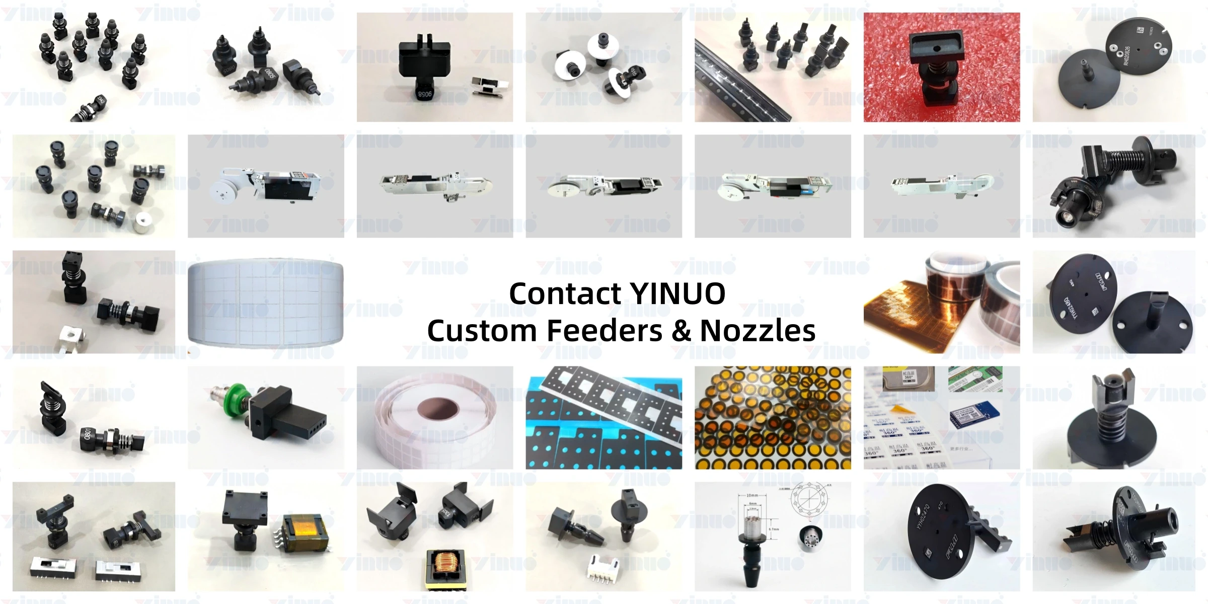 Contact YINUO Custom Feeders & Nozzles