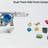 High-Efficiency Dual-Track Dual-Bowl SMT Vibratory Bowl Feeder